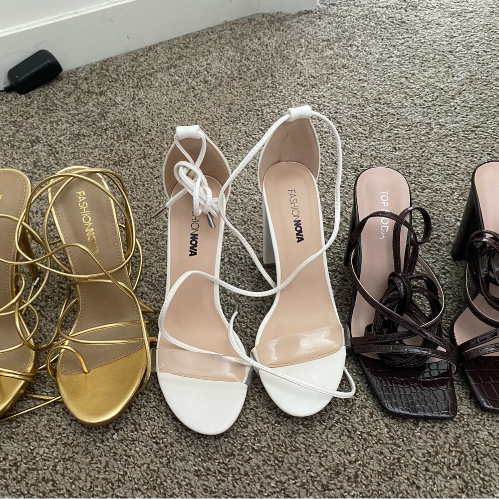 2 Fashion Nova Heels